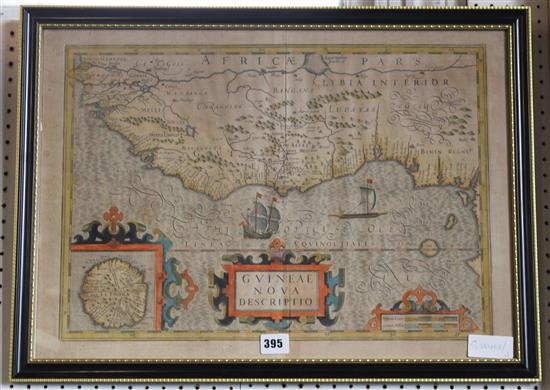 Early framed map